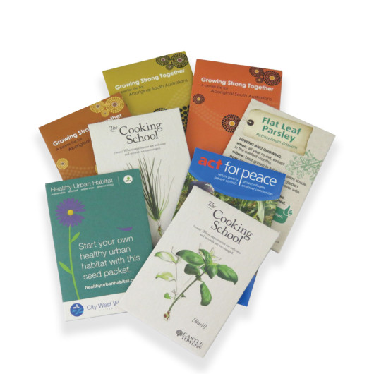 Full Colour Seed Packet